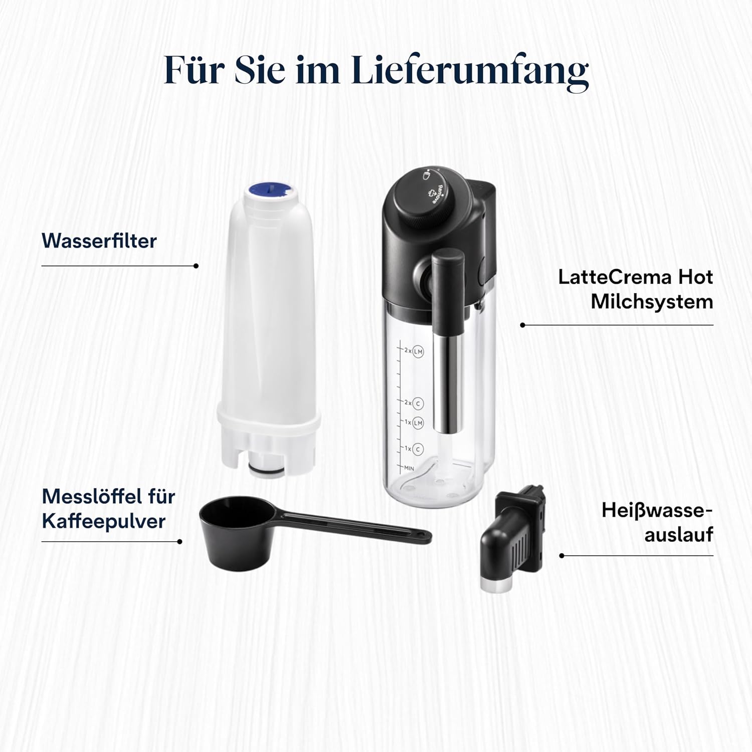 De'Longhl Magnifica Evo ECAM292.81.SB Fully Automatic Coffee Machine with Milk System